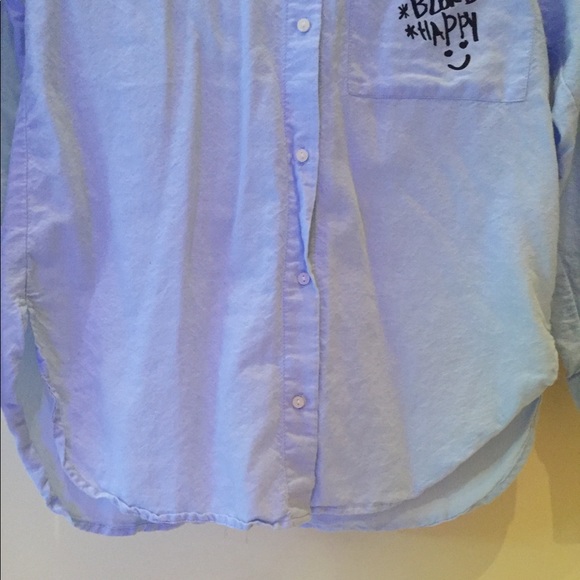 **SOLD**Zara Chambray Top Trafaluc Collection - Picture 4 of 13